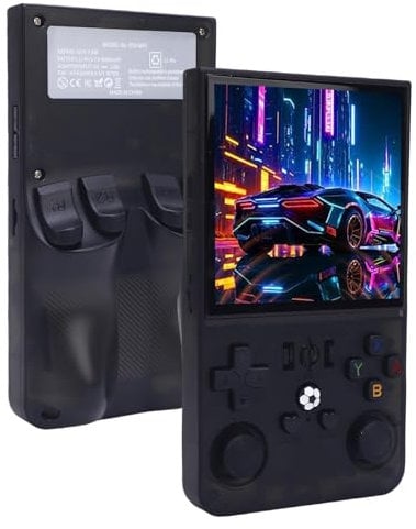 Elprico R36MAX Retro Handheld -Konsole, 4 720p Linux Open Source Gaming Console, Gaming -Gerät mit RK3326 -Chip und 4000 -mAh (128G)