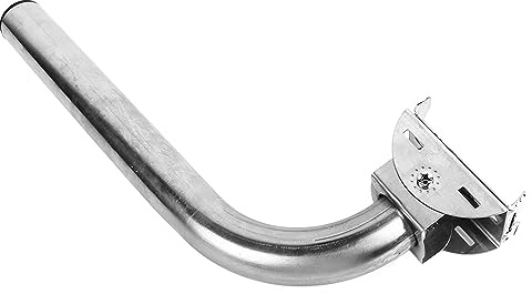 KIMISS Mounting Pole Bracket Weather Station - Wall Mount | 36cm Steel Bracket Enhanced