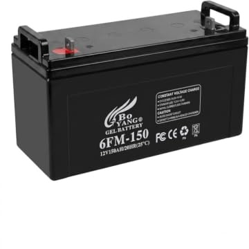 BATTERIA 150AH 12V GEL VRLA PER KIT FOTOVOLTAICO UPS ENERGIA SOLARE CAMPER BAITA