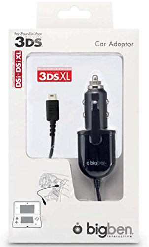 Bigben Kfz Power Adapter Ladegerät Auto Lader 12 V für Nintendo 3DS 3DS XL DSi DSi XL