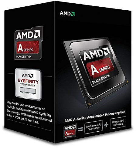 AMD A6-6400K A Series, A6, 3,9 GHz, Socket FM2, DDR3-SDRAM, 1866 MHz, Radeon HD 8470D