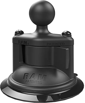 RAM MOUNTS Twist-Lock Composite Suction Cup Base with Ball RAP-B-224-1U with B Size 1 Ball