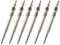 BESTPRICE 6x Glühkerze Stabglühkerze Kompatibel mit A udi A4 B5 (8D2, 8D5), A4 B6 (8E2, 8E5, 8H7), A4 B7 (8EC, 8ED), A6 C5 (4B2, 4B5), A8 D2 (4D2, 4D8), ALLROAD C5 (4BH), SKODA SUPERB 1, VW PASSAT B5
