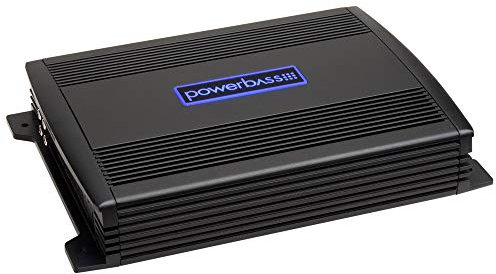 Powerbass ASA3-400.2 2-Channel Amplifier, 400 Watts, MOSFET Power Supply, Variable Bass EQ, High/Low Pass Electronic Crossover