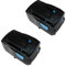 2 x Batterie LI-ION haute performance, 21,6 V/3000 mAh Remplace Hilti B22 Pour AG125 hde500 scm22 scw22 sd5000 sf22 sfc22 sfh22 sid22 siw22 siw22t TE2 TE4 wsr22