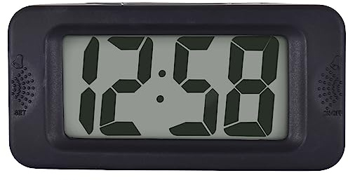 Acctim Vivo Silicon Digital Alarm Clock in Black