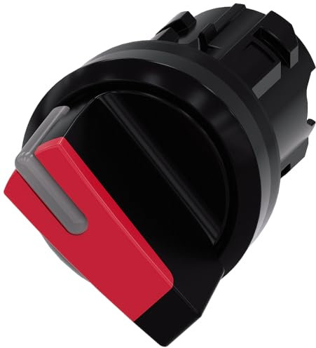 Siemens SIRIUS ATC Selector Rund Rot Unterstützter Hebel kurz o-i 90o