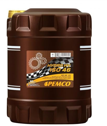 HV 46, ISO 46 ISO Viscosity Grade 46, SAE MS 1004, ISO 11158, DIN 51524-2/3, 10 Liter