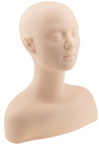 CUTICATE Makeup Mannequin Trainingskopf Friseur Kosmetik Übungskopf Schaufensterpuppe