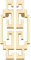 Mgoodoo Vintage Retro Style Handle Kitchen Cabinet Door Handles Drawer Knobs Furniture Hardware (10Pcs, 128mm Gold)