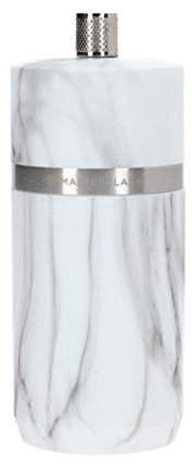 MasterClass Salt or Pepper Grinder, Plastic, Marble Effect, 12 cm, White