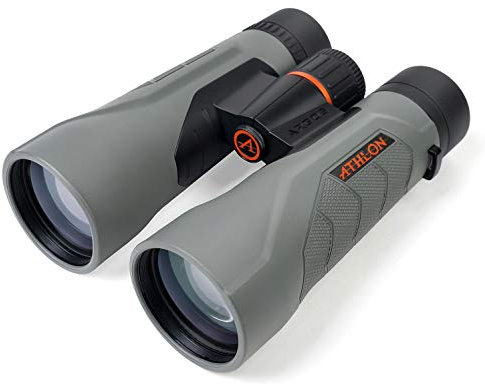 Athlon Optics 10 x 50 Argos G2 HD graues Fernglas mit Augenabstand für Erwachsene und Kinder, Hochleistungs-Fernglas für Jagd, Vogelbeobachtung und mehr