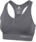 STARK SOUL Bra Light Support - Sport BH doppellagig für Damen - dunkelgrau - Größe L