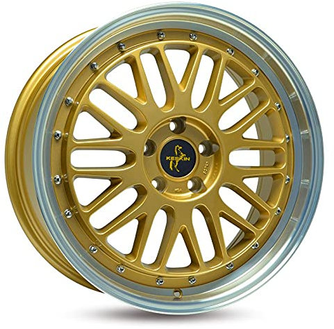 KT22 8,0Jx18 5/100 ET30 57,1 GOLD LIP POLISH Alufelgen