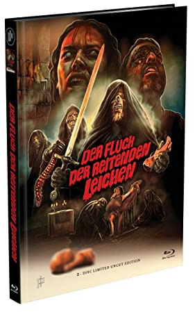 DER FLUCH DER REITENDEN LEICHEN - 2-Disc Mediabook Cover A [Blu-ray + DVD] Limited 500 Edition