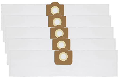 SPARES2GO SMS Dust Bags compatible with Titan 16L 20L 30L 40L Vacuum Cleaner (Pack of 5 + Fresheners)