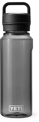 YETI Yonder 1L/34 oz Water Bottle with Yonder Chug Cap, Charcoal