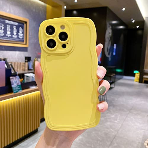 Rokmym Compatible with iPhone 12 Mini Matte Case, Transparent iPhone 12 Mini Mobile Phone Case Large Wave-shaped Soft Silicone TPU Ultra Thin Protective Case Cover for iPhone 12 Mini Case