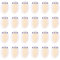 WeddHuis 24Pcs Apósitos Ampollas,Apósitos Para Ampollas, Gel Cuidado de Pies, Parches de Prevención de Ampollas, Parches de Ampollas, Prevención De Ampollas En Pies, Dedos y Talones