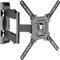 ONKRON Colgador TV de 32 a 65 Pulgadas - Colgar Television Pared con Peso de hasta 35 kg - Soporte para Television Pared con MAX VESA 400x400 mm/Brazo para TV Inclinable y Giratorio M4-B Negro