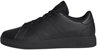adidas Unisex Kinder Advantage Base 2.0 Junior Shoes, Core Black/Core Black/Grey Six, 35.5 EU