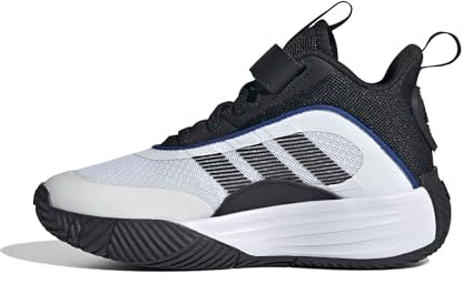 adidas Mixte Enfant Ownthegame 3.0 Shoes, Cloud White/Core Black/Core Black, 28.5 EU