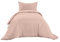 Ruggeri - Parure Copripiumino - 100% Puro Cotone - Made In Italy - Collezione Let's Color! (Singolo, Rosa)