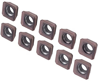 Lame per Utensili CNC, Inserti di Tornitura Facili da Riporre Metallo Duro Lunga Durata Velocità di Taglio Elevata Resistenza all'usura per Tornio (SEKT1204)