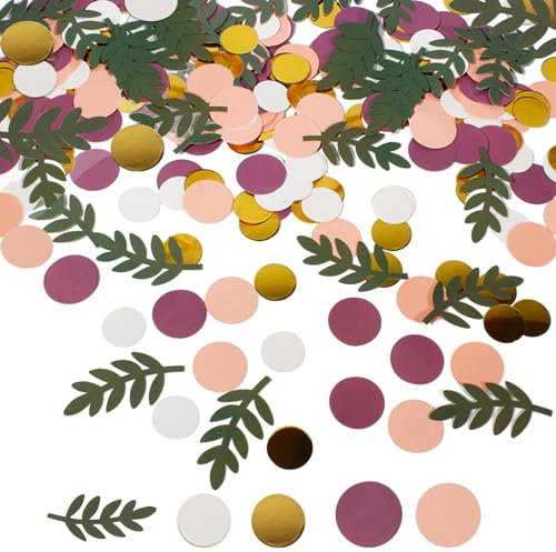 Tischdeko Geburtstag, 200 Stück Konfetti Geburtstag Violett Streudeko Geburtstagsdeko Tisch Deko Happy Birthday Glitzer Konfetti Geburtstagsparty Tischkonfetti Dekoration