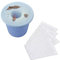 Pool Skimmer Socken Schwimmbad Skimmer Socken Pool Skimmer Socks Strapazierfähiges Elastisches Schwimmbad Nylon Pool Filter Saver Socken Netz für Oberflächenskimmer Entfernt Schlacken Blätter (5 STK)