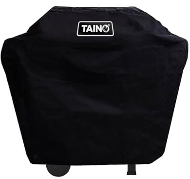 TAINO WABAYA 3+0 Grillabdeckung wetterfest Abdeckhaube Gasgrill Regenschutz Sonnenschutz Schwarz