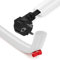 Flexibler Kabelkanal Selbstklebend - 6 m x 15mm x 10mm PVC Kabelschutz Boden für 1 Kabel, Flexibel für Haus, Büro, Schule, Lager (Weiß)