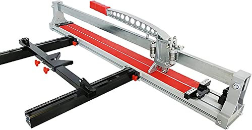 IISEEUU Tile cutter, 600mm tile cutter single rail manual tile cutter with precise laser positioning manual tile cutting tools for precision cutting (800mm)