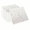 100PCS White and Silver Polka Dot Party Napkins, CEILIWEN 33x33CM Silver Napkin Serviettes, Cocktail Napkins Party Napkins Dinner Napkins Serviettes