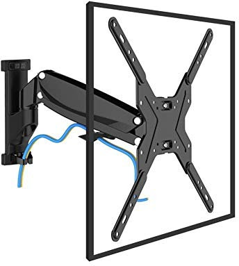 TV Wall Mount 32-50 Monitor Wall Mount TV Wall Bracket with Adjustable Gas Spring Full Motion LED LCD Moniter Arm