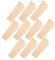 SHINEOFI 10Pcs Non-Slip Wooden Door Stoppers Anti-Collision Door Protectors for Home Design for Heavy Doors Easy Installation Versatile Use