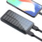 Caricatore portatile – Caricatore portatile per telefono | 10000 mAh Laptop Solar Charger | Portable Charging Bank | Solar Charging Cellphone Charger for Festival College Backpacking Flight Camping