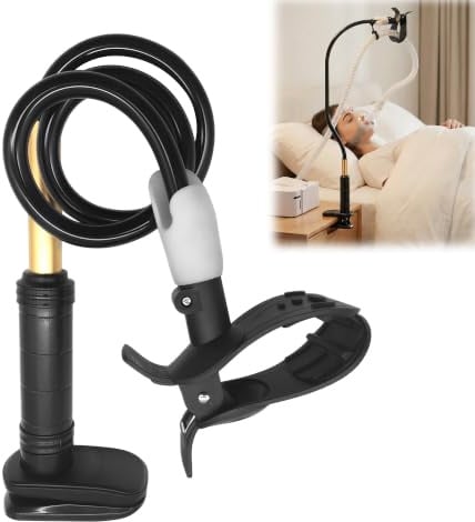 CPAP Schlauchhalter Aufhänger - Tragbarer 360°CPAP Schlauchheber | Schlauch Unterstützung aus Aluminium für Schlafapnoe Therapie zuhause und auf Reisen für Erwachsene und Senioren