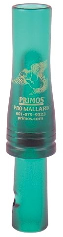 PRIMOS Caza Pro Mallard Call | La llamada de una sola lengüeta sopla incluso cuando está mojada, fabricada en los Estados Unidos