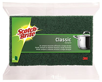 Scotch-Brite Solofibra Classic, 2 pezzi per confezione, 24 / Scalota