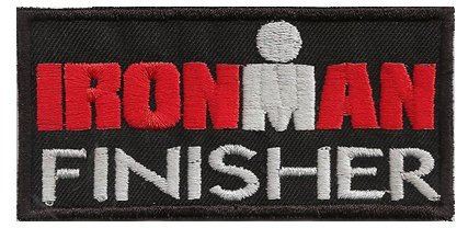 Ironman Finisher Triatlon Extremsport Trikot sportbekleidung Aufnäher L