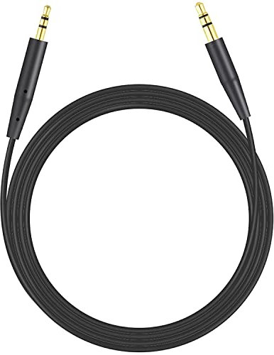Sqrmekoko QC35 Cable Replacement Soundlink Cord Quietcomfort 35 ii Headphone Audio Wire Compatible with Bose Soundtrue Quietcomfort 35 QC35 ii QC25 700 Wireless Headphones