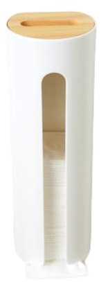 Cosmetici Storage Wall Mount Porta dischetti di Cotone, Dispenser con Facile Accesso con Aperture