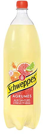 Schweppes - Agrumes Aux Fruits 2L - Lot De 4 - Vendu Par Lot - Livraison Gratuite En France