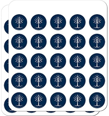 Herr der Ringe Baum des Gondor Planer Kalender Scrapbooking Basteln Aufkleber