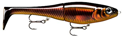 Rapala - X-Rap Peto Angelköder - Kunstköder mit weichem Fischschwanz - Süßwasser Spinnköder - Lauftiefe 0.5-1m - Fischköder 14cm, 39g - Hergestellt in Estland - Smelt On The Beach