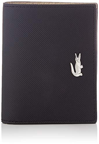Lacoste Portefeuille Anna Femme, Noir Krema, Taille unique