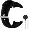 Waekethy Bracelets pour Suunto Spartan Ultra, Douceur Silicone Sports Remplacement Bracelet de montres Compatible avec Suunto Spartan Ultra (Noir)