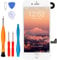 LL TRADER Screen Replacement for iPhone 7 with Home Button Silver, Front Facing Camera Proximity Sensor, Ear Speaker, iPhone 7 LCD Touch Digitizer 4.7’’ Full Display Assembly and Repair Tools White