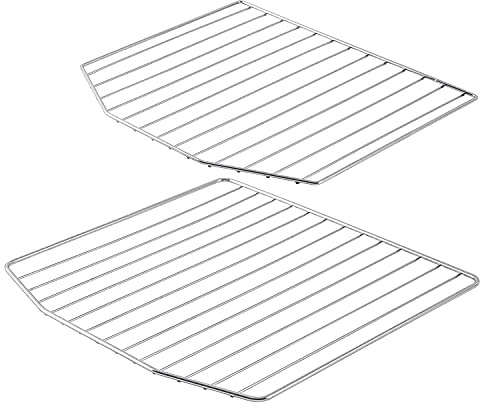 COSORI 2 Pcs Oven Rack for Cook & Bake, Fits for CS130&CO130 Series Air Fryer Toaster Oven, Carbon-Steel, C130-2WR, Silver